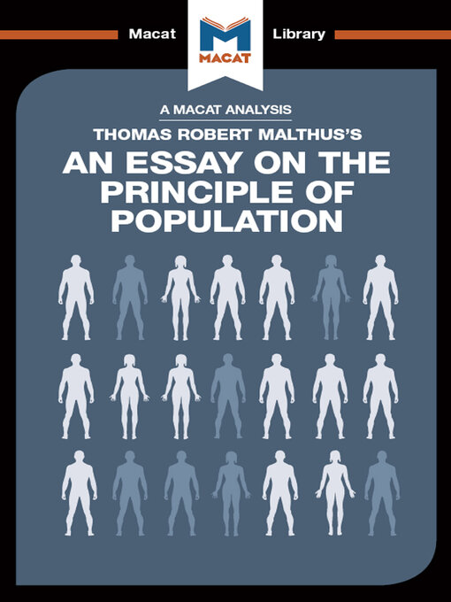 Title details for An Analysis of Thomas Robert Malthus's an Essay on the Principle of Population by Nick Broten - Wait list